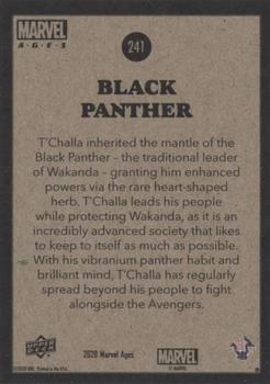 Black Panther back card image