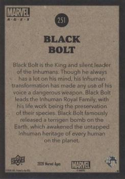 Black Bolt back card image