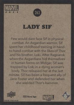 Lady Sif back card image