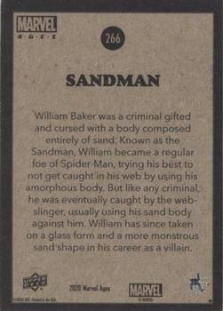 Sandman back card image