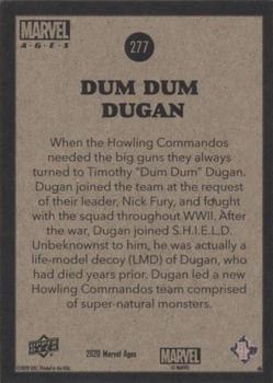 Dum Dum Dugan back card image