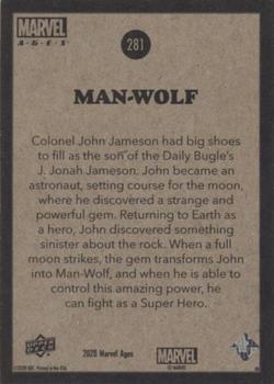 Man-Wolf back card image