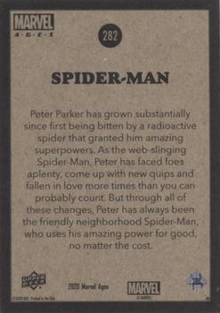 Spider-Man back card image