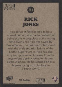 Rick Jones back card image