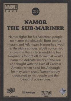 Namor The Sub-Mariner back card image