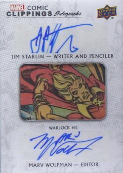 Jim Starlin / Marv Wolfman card thumbnail