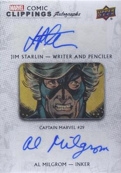 Jim Starlin / Al Milgrom front card image
