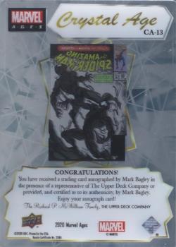 Mark Bagley AU Tier 2 back card image
