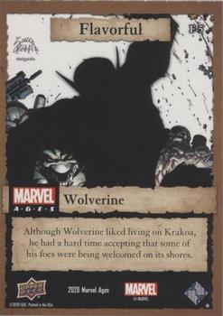 Wolverine back card image