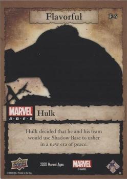 Hulk back card image