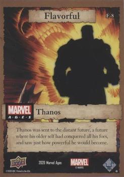 Thanos back card image