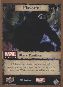 Black Panther back card image