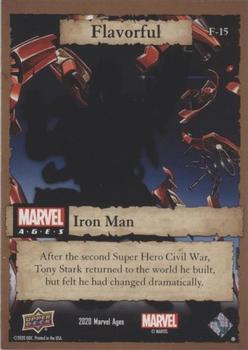 Iron Man back card image