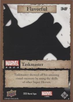 Taskmaster back card image