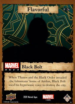 Black Bolt back card image