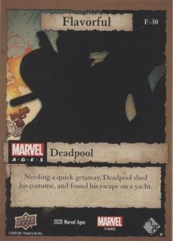Deadpool back card image