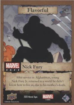 Nick Fury back card image