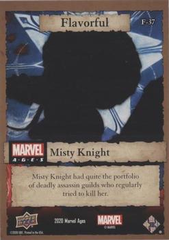 Misty Knight back card image
