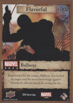 Bullseye back card image