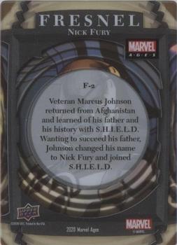 Nick Fury back card image