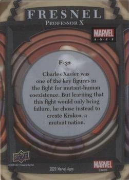 Professor X back card image