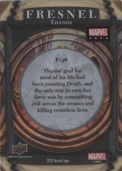 Thanos back card image