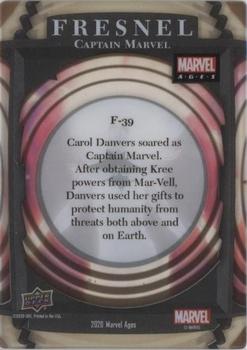 Captain Marvel back card image