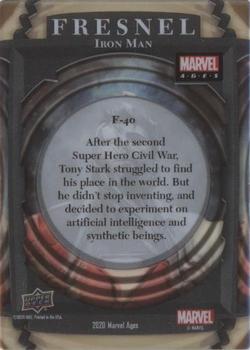 Iron Man back card image