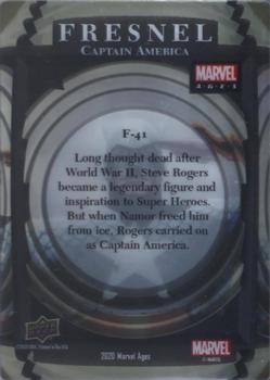Captain America back card image