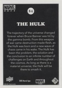 Hulk back card image