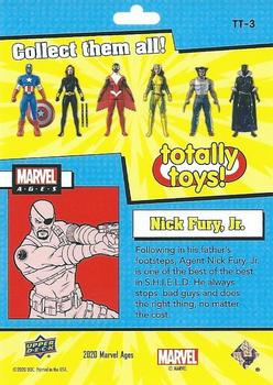 Nick Fury Jr back card image