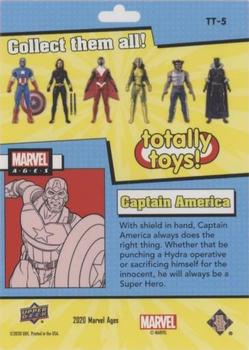 Captain America back card image