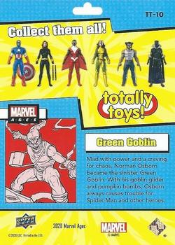 Green Goblin back card image