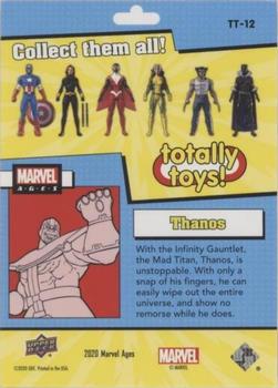 Thanos back card image
