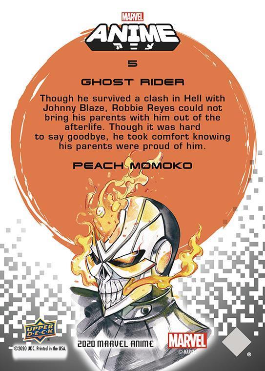 Ghost Rider back artwork