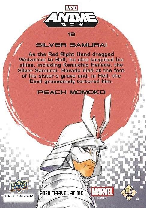 Silver Samurai back artwork