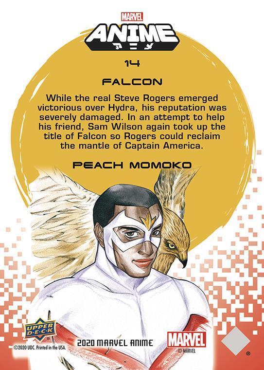 Falcon back artwork