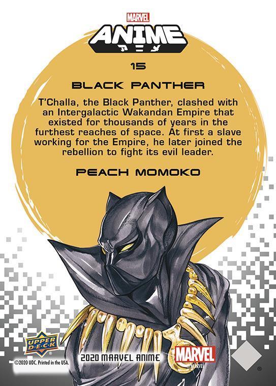 Black Panther back artwork
