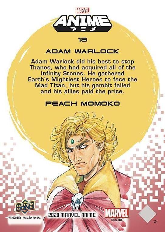 Adam Warlock back artwork