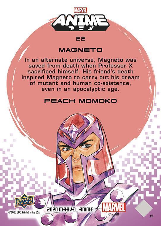 Magneto back artwork
