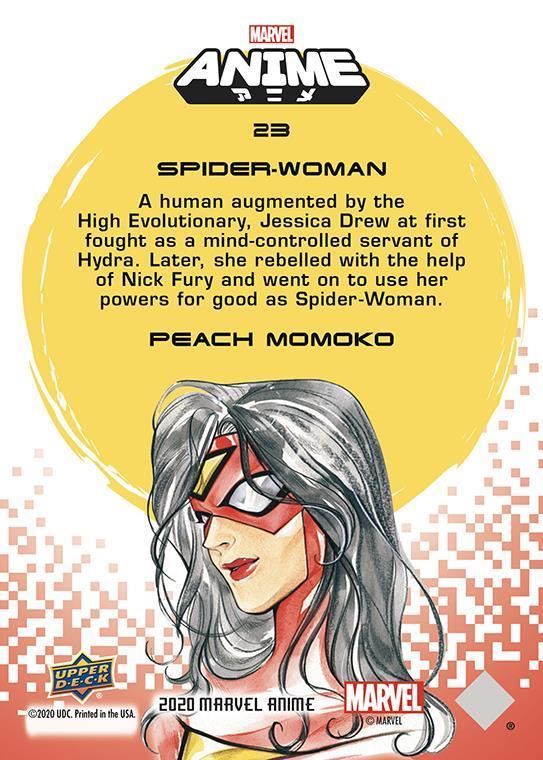 Spider-Woman back artwork