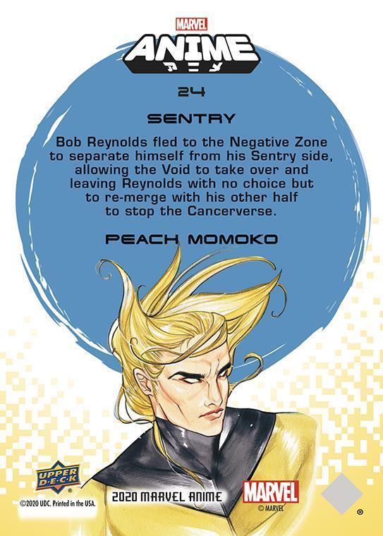 Sentry back artwork