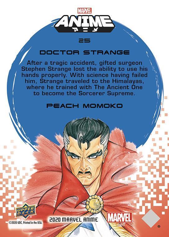 Doctor Strange back artwork