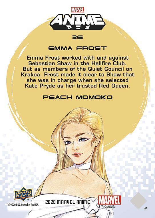 Emma Frost back artwork