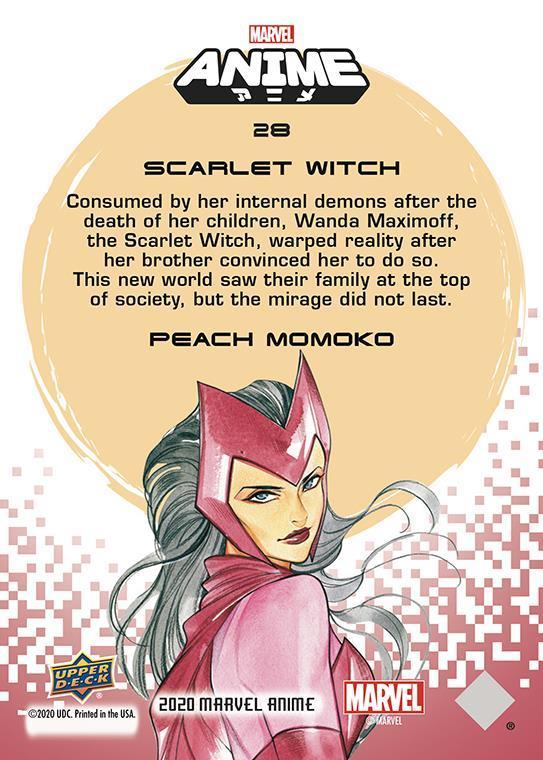 Scarlet Witch back artwork