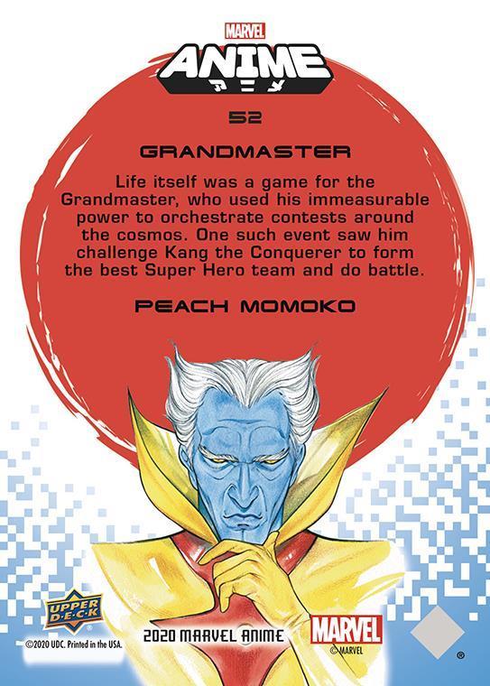 Grandmaster back card image