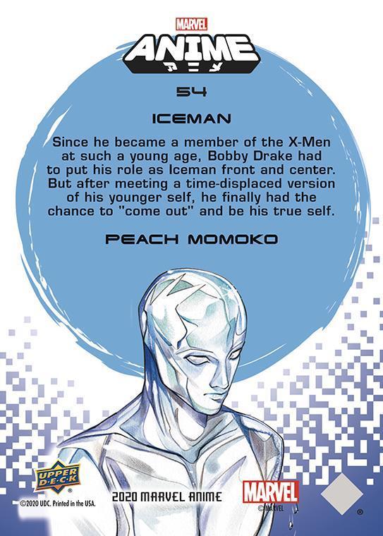 Iceman back card image