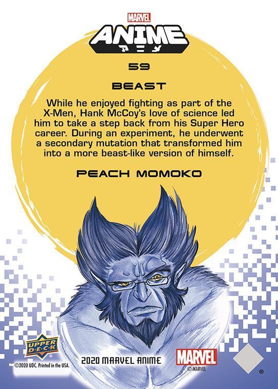 Beast back card image