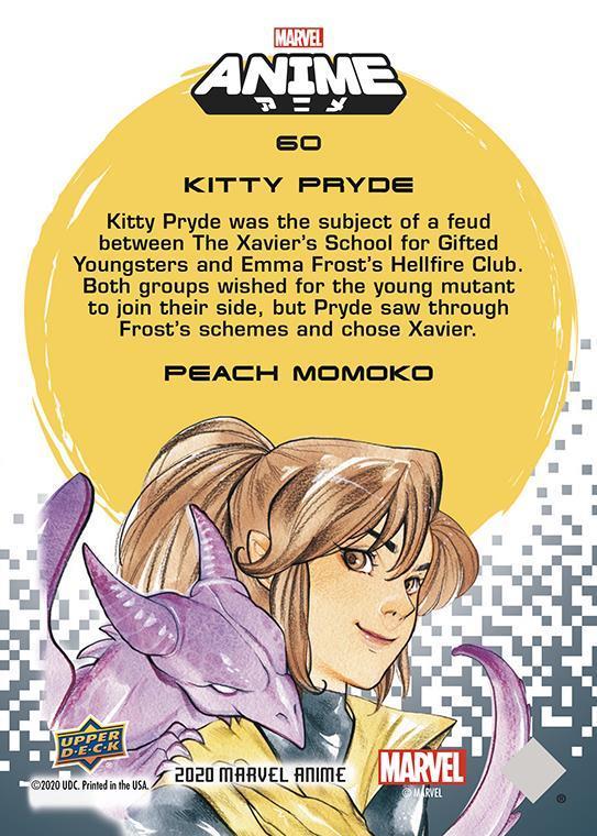 Kitty Pryde back card image