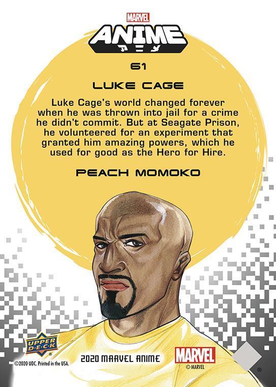 Luke Cage back card image